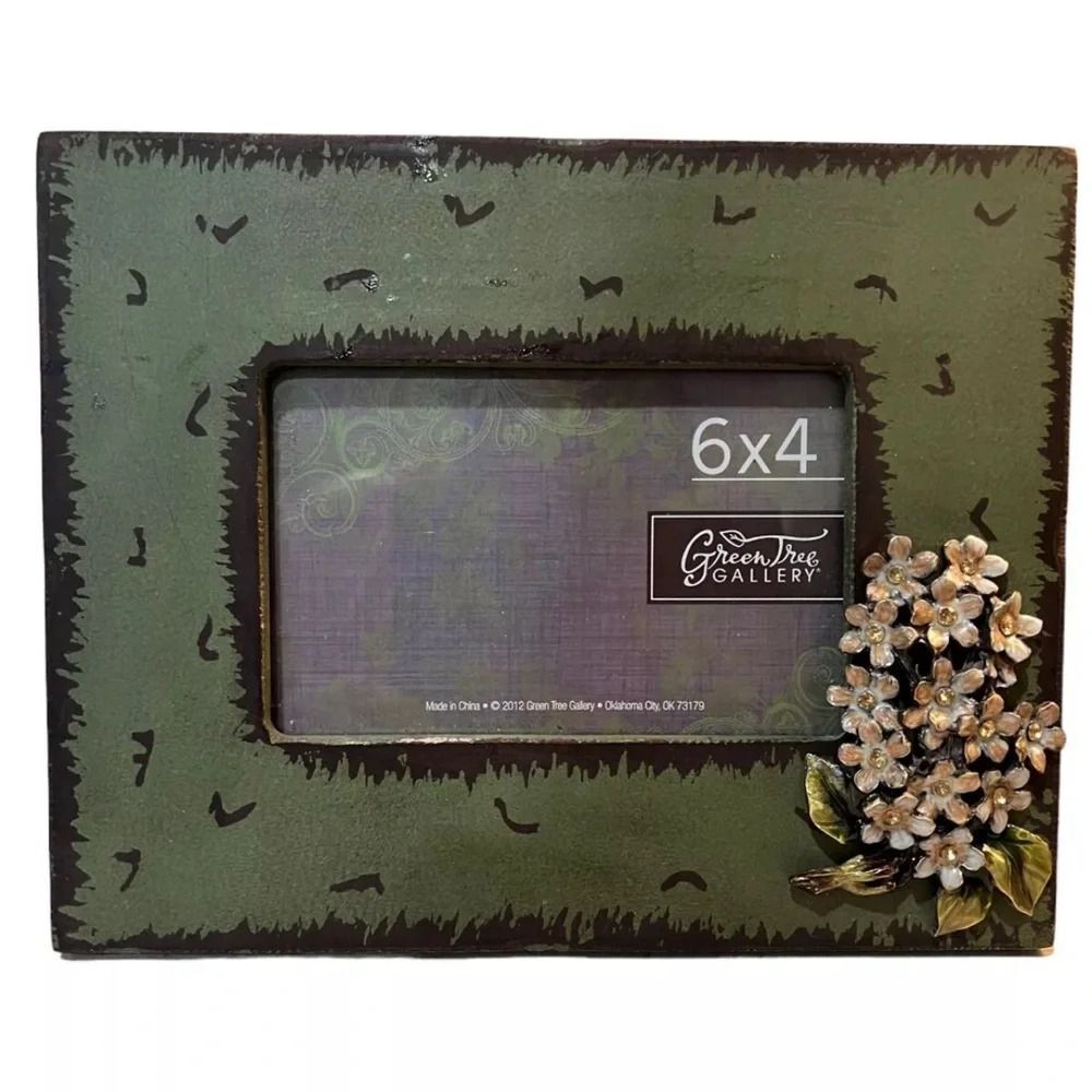 Green Tree Gallery 2012 Distressed Picture Photo Frame 6 x 4